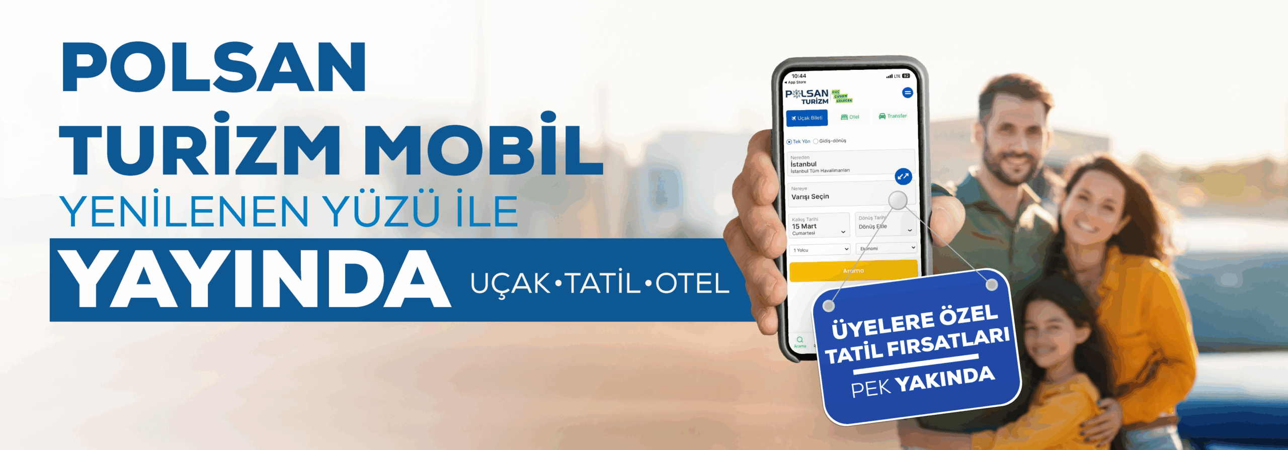 POLSAN TURİZM MOBİL YENİLENEN YÜZÜ İLE YAYINDA