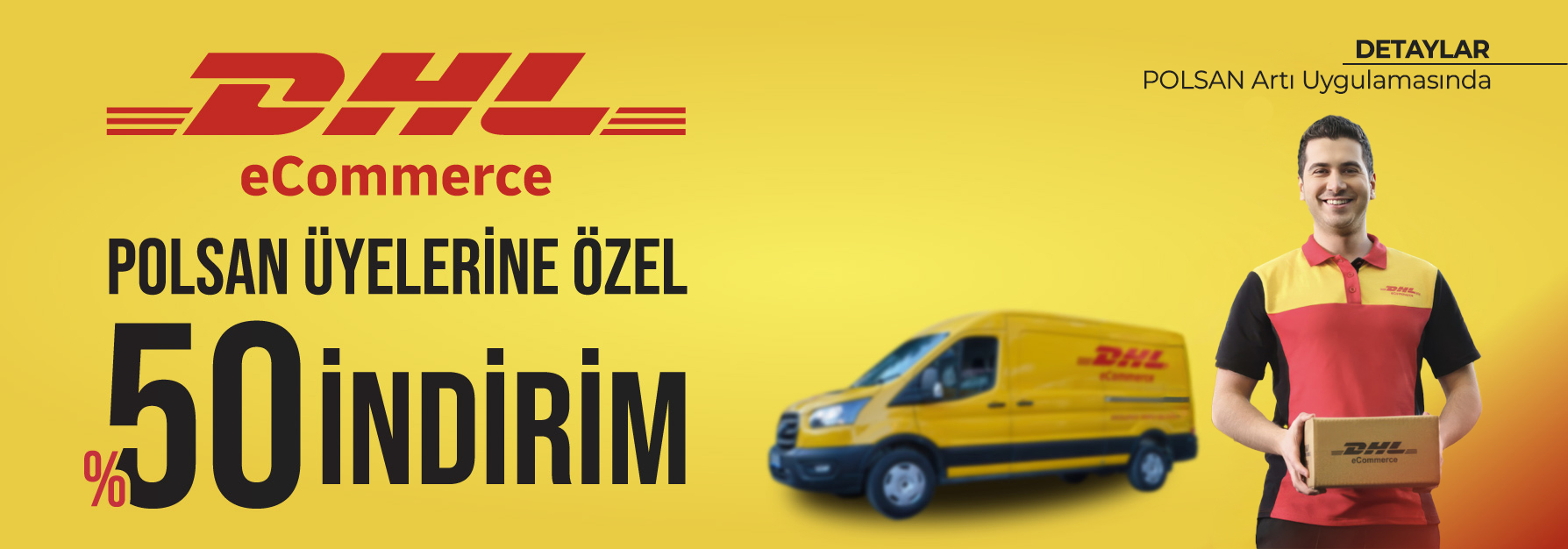 DHL eCommerce’ den %50 İndirim